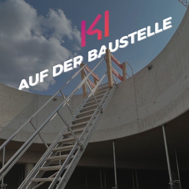 Foto einer Baustelle