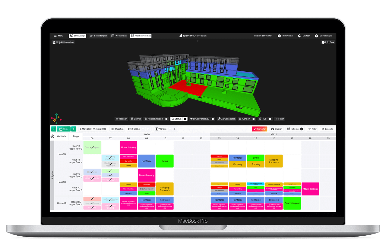 Last planner system in specter