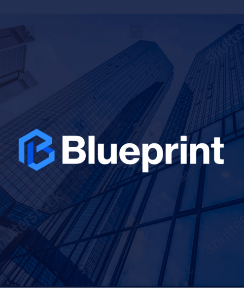 Blueprint Veranstaltung der Bauindustrie Logo