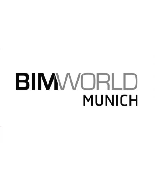 BIM World Munich 2023 Veranstaltung der Bauindustrie Logo